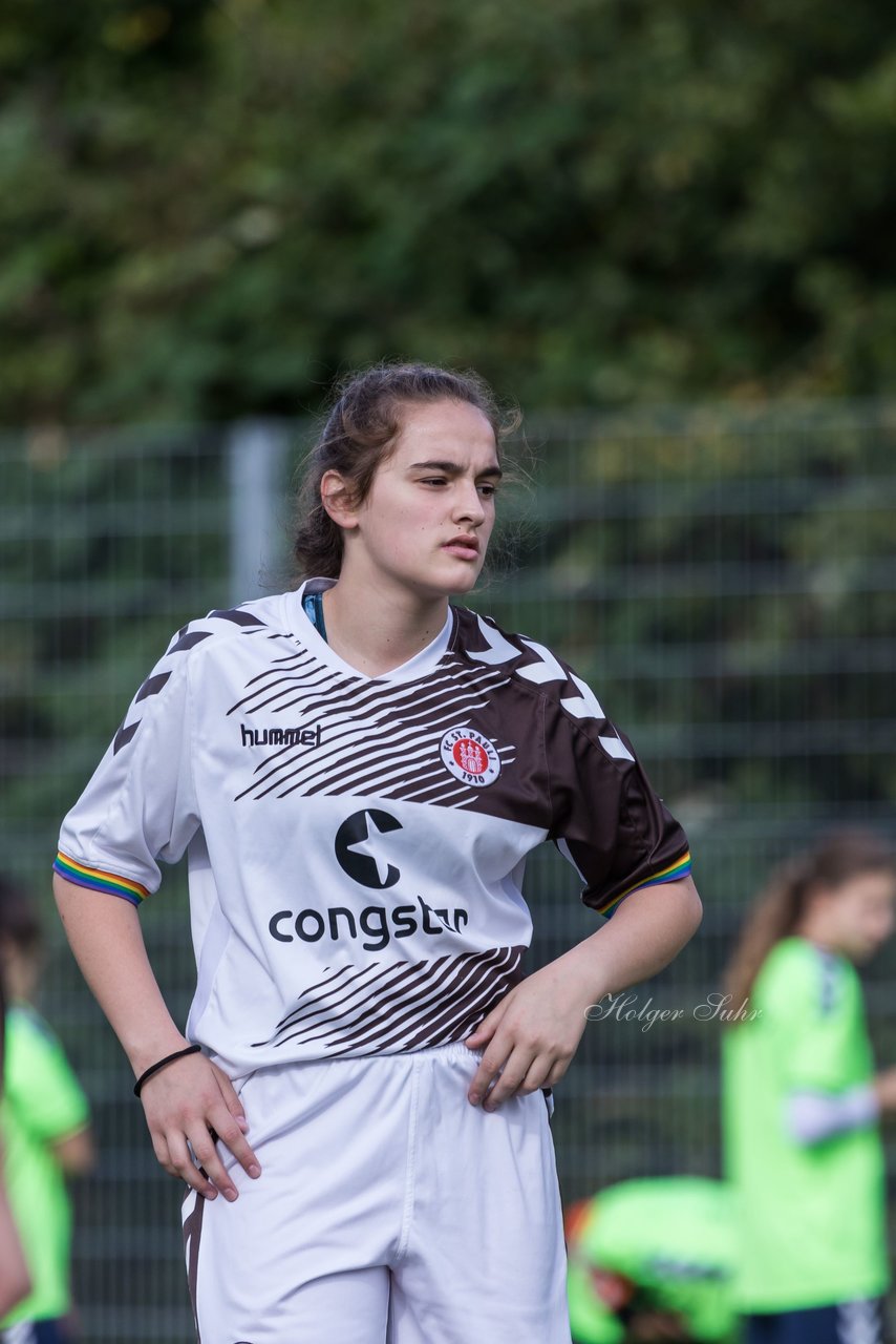 Bild 89 - B-Juniorinnen Wedel - St. Pauli : Ergebnis: 1:2